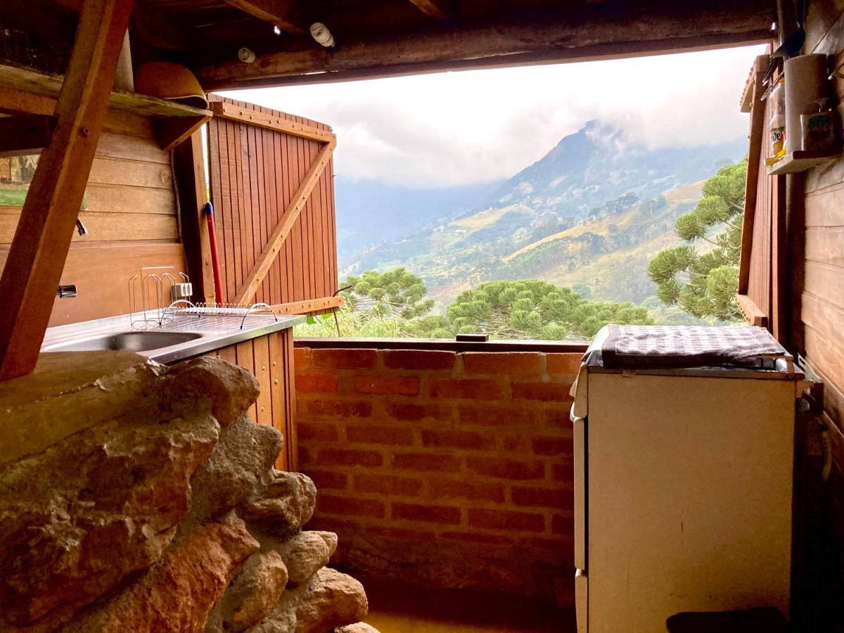 Abrigo De Montanha - Berghuette Villa São Bento do Sapucaí Eksteriør billede